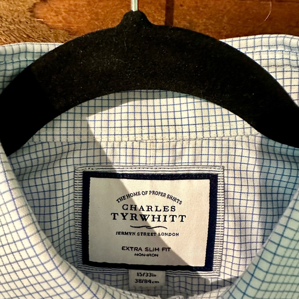 Charles Tyrwhitt non-iron extra slim fit shirt